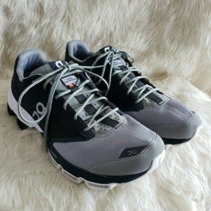 ON Cloud Cloudster Black Gray Athletic Road Running Womens US 7 Cloud Cloudtec